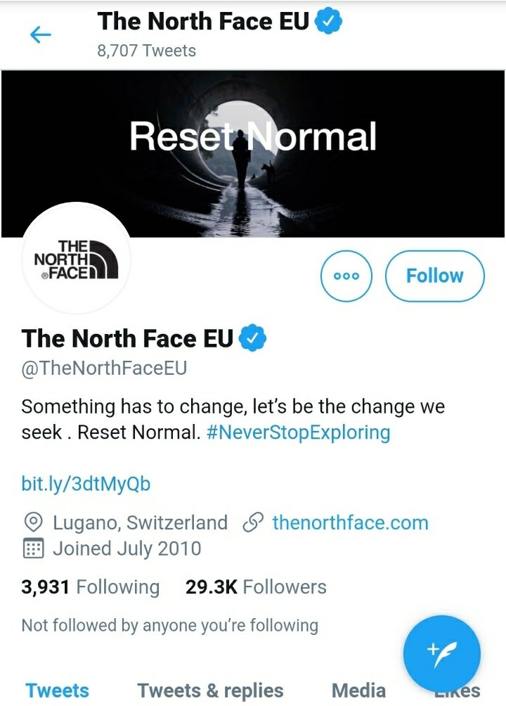 North Face or the Face of the New World Order?Dont worry, it's just another coincidence. #NoGreatReset