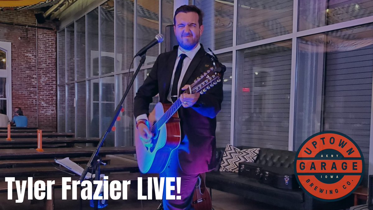 Tyler Frazier will be rocking away in our taproom Friday night!

He brings plenty of genres to the table including...Country, oldies rock'N'roll, 80s/90s and originals.

It is a family friendly music event! We hope you come and join us Nov 20th at 7pm! #cheers