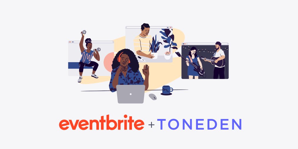 toneden_io's tweet photo. Thrilled to announce that ToneDen has been acquired by @eventbrite, one of the world’s leading events platforms. We can’t wait to join Eventbrite and shape the future of events &amp; creators around the world. 

Read the full announcement:  https://t.co/jOJ4SL8Ors https://t.co/ZWpOkHHP8S