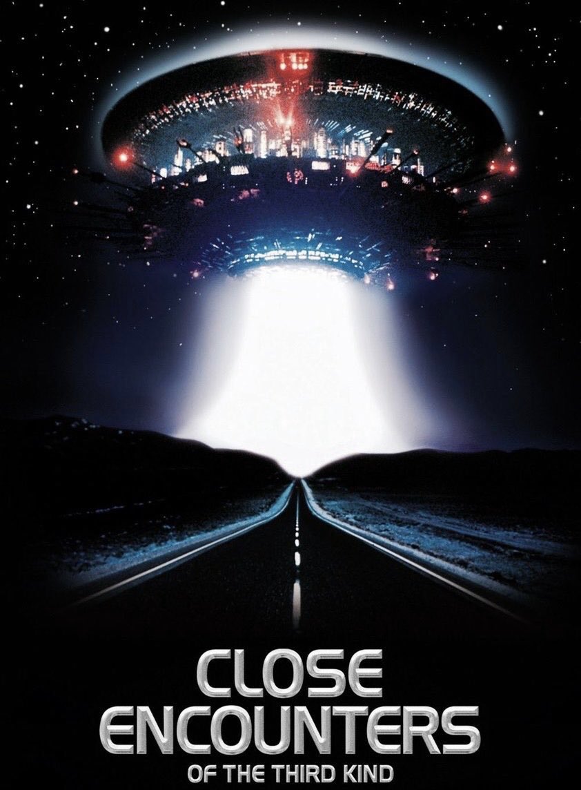 retrochenta's tweet photo. Hoy hace 43 años que se estrenó en EEUU "Encuentros en la tercera fase", otra obra maestra más de ese genio llamado Steven Spielberg. https://t.co/U75sE4gUs6