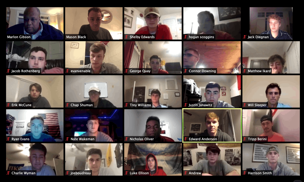 Last Wednesday, members of the 106th Interfraternity Council participated in diversity, equity and inclusion training with Marlon Gibson. The Council remains committed to becoming more diverse and inclusive and will continue taking steps to do so in the coming year.