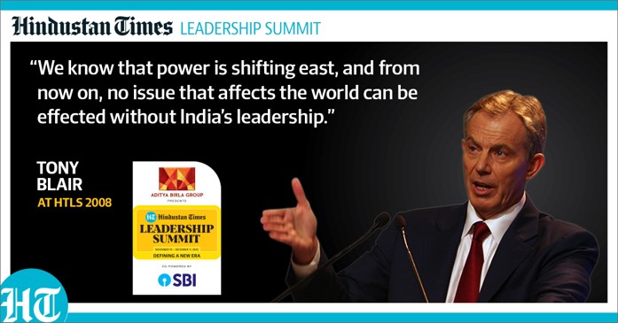 htTweets's tweet photo. #HTLSOverTheYears | Mr. Tony Blair spoke about India’s impact on the global stage at HTLS 2008, amongst other matters of importance
Register now for #HTLS2020 and witness conversations for #DefiningANewEra
https://t.co/qrmiZ9Bgio https://t.co/6VwmE5t1bw