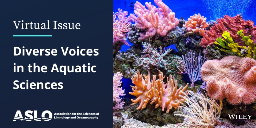 NEW Virtual Issue: "Diverse Voices in Aquatic Sciences" from #ASLO_Bulletin explores issues of #Diversity, #Equity and #Inclusion in #aquaticscience. Don't miss this special #freeaccess collection. More hot-off-the-press articles will be added soon! bit.ly/ASLODEIVI