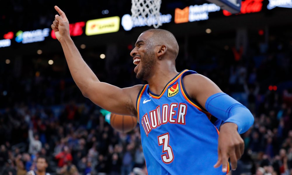 WeAreThunder_fr's tweet photo. Je crois qu’il est temps de dire un grand merci à Chris Paul.

Arrivé il y a un an, le Point God aura été irréprochable dans son attitude sur et en dehors des parquets et aura pris sur son aile SGA et Bazley.

Merci pour cette incroyable saison CP3, et bonne chance à Phoenix. https://t.co/j1lXmu72Ls