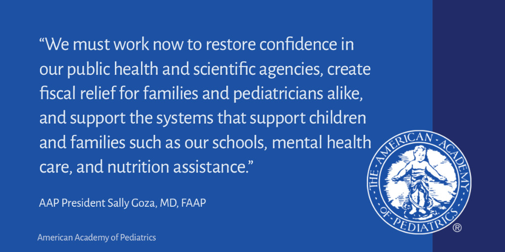 AmerAcadPeds's tweet photo. As of Nov 12, a total of 1,039,464 children have tested positive for #COVID19. Pediatricians are calling on elected leaders to immediately implement a nation-wide strategy to control spread of virus and address economic and social harms of this pandemic. https://t.co/utsqbaMn5J https://t.co/TybnT5RBgW