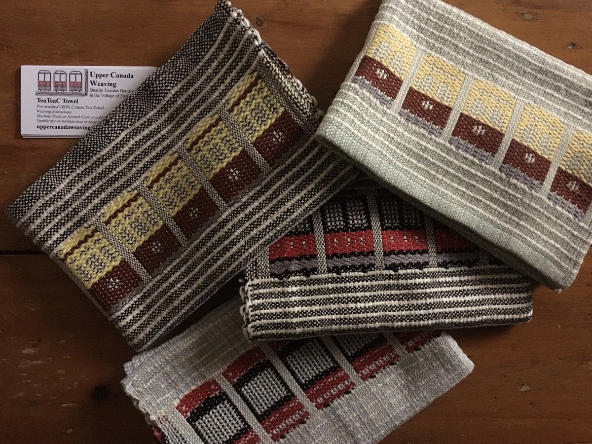 uppercanadaweav's tweet photo. TeaTeaC Towels in the four Toronto streetcar models are available to order. https://t.co/qXeXNGI8Ry
These 100% cotton towels are sturdy enough for daily use. Theyโre perfect for the kitchen or as a guest towel in the powder room.
#peterwitt
#pcc
#clrv
#flexityoutlook https://t.co/035FViWV9v