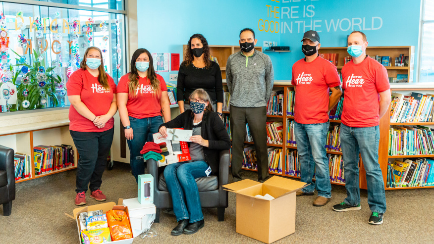 FoundationASD's tweet photo. We are grateful for Ken Garff's campaign, "We're Here for You," honoring 15 teachers at 3 of our schools. #kengarff
https://t.co/6UuCpug2h3 https://t.co/YqTIU88diB