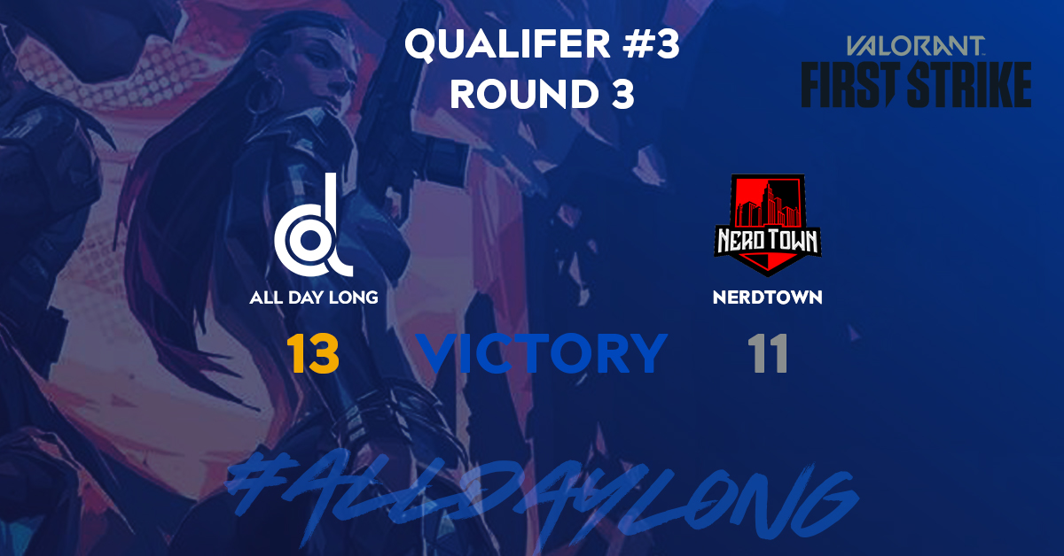 Let's go!!!! <a href="/NerdTownVLRNT/">Nerd Town eSport Valorant</a> hit the showers as we proceed to the next round of the qualifier tomorrow. Where we face against <a href="/ProdigyAgencyGG/">Prodigy Agency</a> for our first game. 

Let's get it!!!