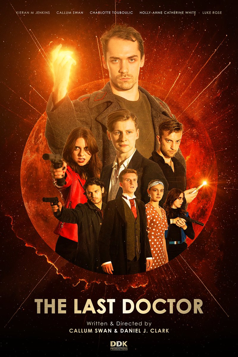 _DDKProductions's tweet photo. Check out the main poster for The Last Doctor! Coming November 21st at 7pm!

#DDKProductions #TheLastDoctor #DoctorWho #FanFilm https://t.co/61DD7Gyeif