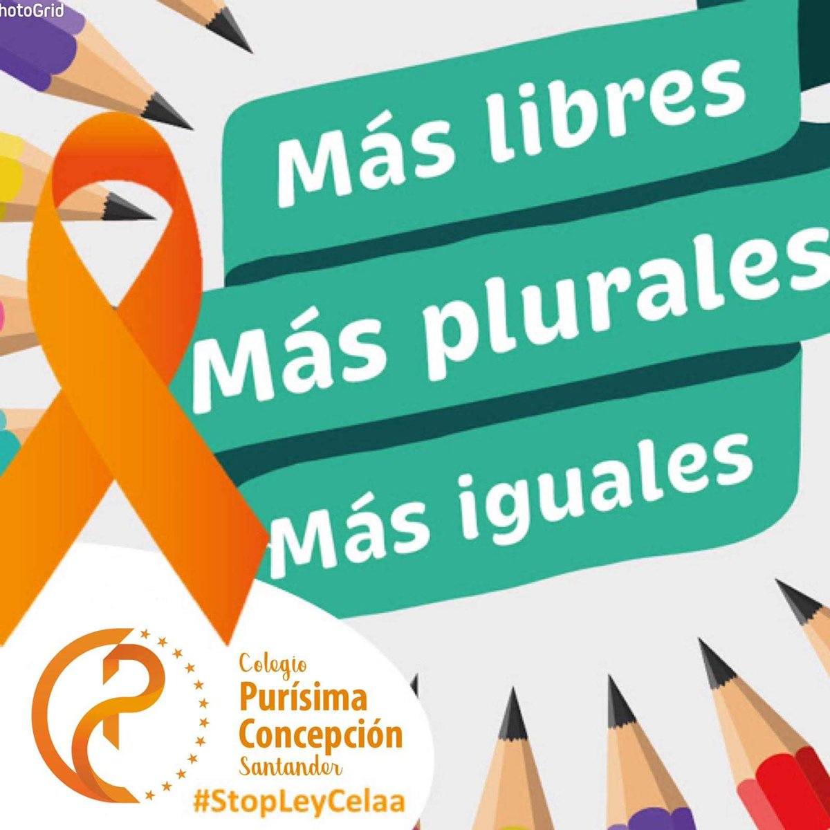 CCPurisima's tweet photo. RECOGIDA DE FIRMAS
La LOMLOE  nos afecta a todos. 
Os recordamos que aún sigue abierta la recogida de firmas contra la Ley Celaá. Si todavía no lo has hecho ...¡¡ PARTICIPA !!
https://t.co/7g9uiGj7z8

#StopLeyCelaa  #MasPlurales @MasPlurales https://t.co/OSfsF5P0i1