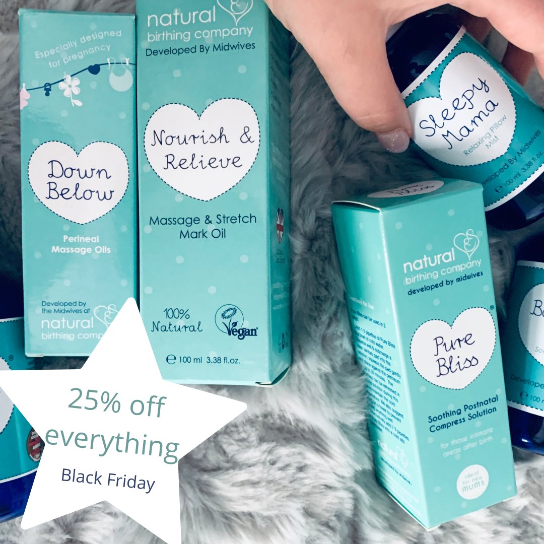 NatBirthingCo's tweet photo. There's 25% off ALL our products on https://t.co/KITXuDFAvf from today until the 30th of November 🤰

So whether it's for you, or to send to someone you love who's expecting - #addtocart!

#naturalbirthingcompany #blackfriday #sale #discount #pregnancyproducts https://t.co/5mPepXkZMJ