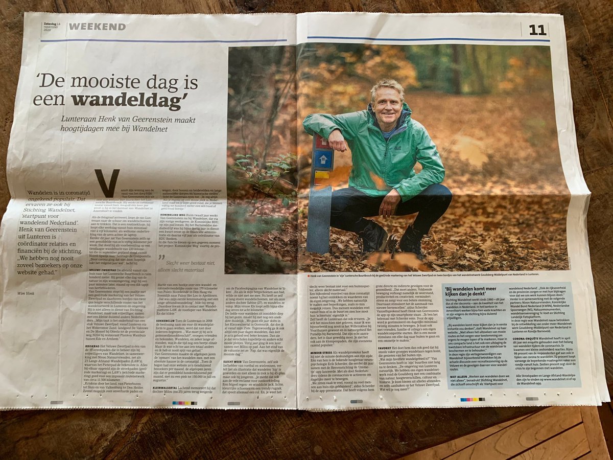 'De mooiste dag is een wandeldag' aldus collega <a href="/hajevgee/">Henk van Geerenstein</a>. En daar ben ik het helemaal mee eens!