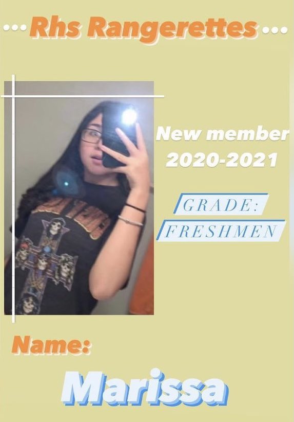 rhsrangerettes's tweet image. Meet our new girls! Hilary, Marissa, and Alejandra🧡 #rangerettes