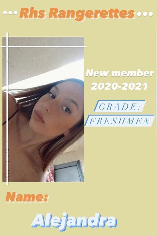 rhsrangerettes's tweet image. Meet our new girls! Hilary, Marissa, and Alejandra🧡 #rangerettes