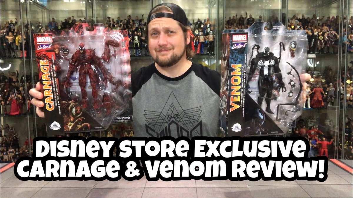 sirpaul64's tweet photo. Marvel Select Disney Store Exclusive Carnage &amp; Venom Review and Unboxing! https://t.co/19GQhiqgXM #carnage #marvel #venom #spiderman #marvelselect #actionfiguresactionfigureunboxing #disneystoreexclusive https://t.co/3vHoF46KHV