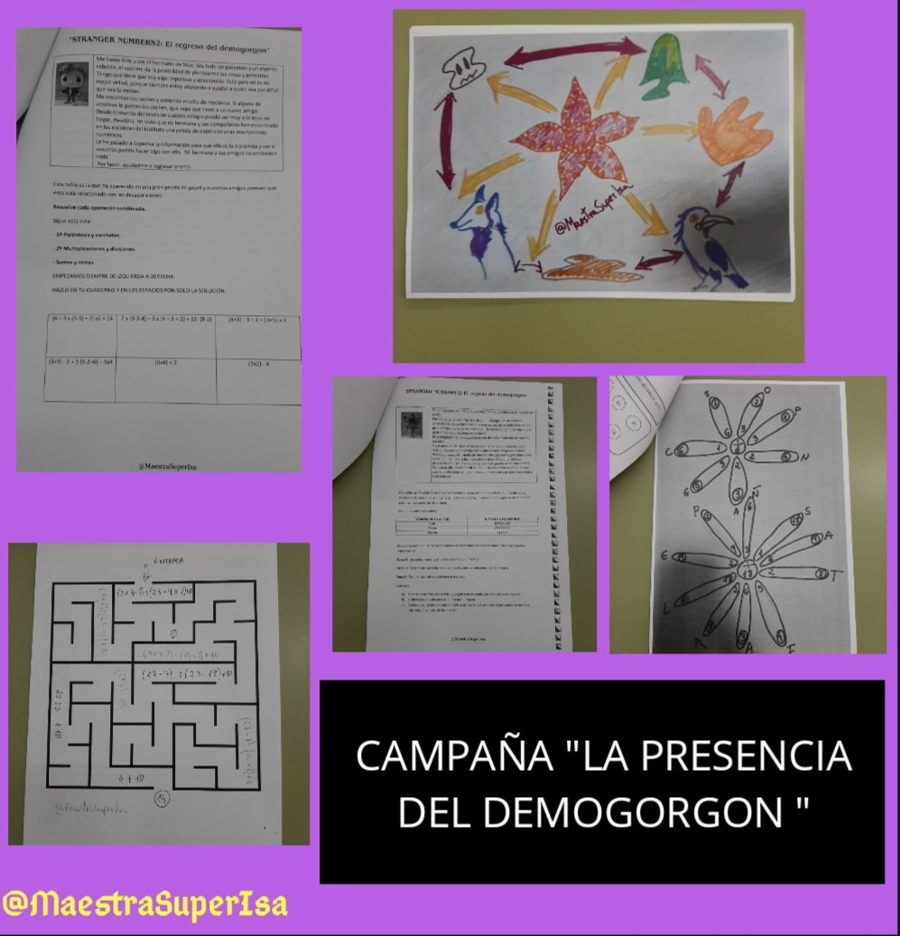 MaestraSuperIsa's tweet photo. #strangernumbers #StrangerNumbers2 #elregresodeldemogorgon #gamificación #ludificación #educaciónprimaria #gamification #ludification #matemáticas #cálculomental #math #demogorgon #Netflix #StrangerThings #MaestraSuperIsa https://t.co/J8DZsQifmP