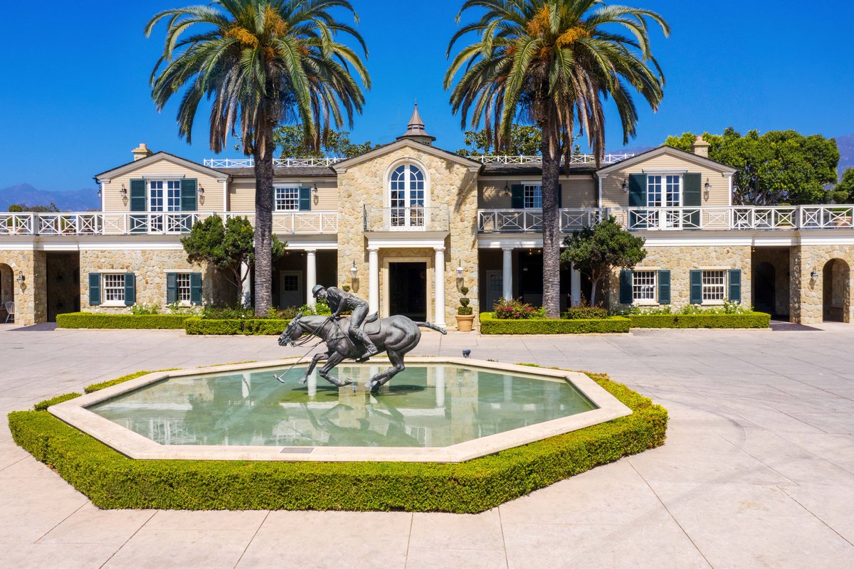 Auction Opens: Nov 16, 2020 7 PM EST <a href="/followconcierge/">Concierge Auctions</a> 
Your elegant, European-style polo estate atop a bluff near exclusive Montecito in Summerland, CA. 
Currently Listed for $65M | No Reserve
Represented by Rick Hilton and Rodrigo Iglesias

View More: bit.ly/3lBKuZH