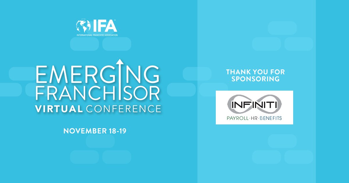 Franchising411's tweet photo. Shout out to @Infiniti_HR for sponsoring the Emerging Franchisor Conference, happening this week! Check out INFINITI's page to learn more, and sign up to join them at #EFC2020: https://t.co/OXgHzcnBUd https://t.co/WcwV0dVAx7