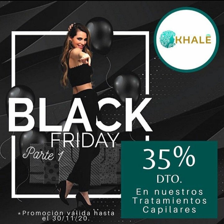 KhaleImp's tweet photo. ¡Ya llegó el BLACK FRIDAY! 💚 Y este año, os traemos dos promocionazas 🔥🔝 Esta es la primera, 35% en nuestros Tratamientos Capilares* 😍 ¿Qué os parece? ¡Atentas a la segunda oferta que está al caer! 😉#KhalePromos
💻 https://t.co/zCtWlLeh0n para más info, ofertas y promociones https://t.co/GwO0tImP09