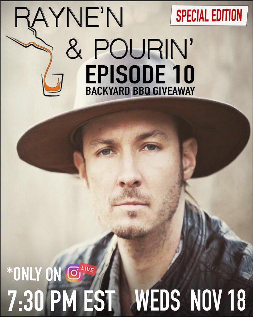 raynejohnson's tweet photo. Back in the saddle again!!! Feeling like myself and ready for Rayne’n & Pourin Wednesday!! This week 7:30est #giveaway #live #livestream #raynejohnson https://t.co/iLGFlTiyYq