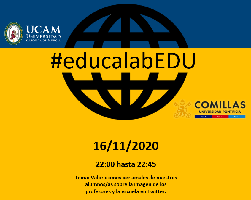 OrtiMJose's tweet photo. ¡Todo acaba en esta vida! #educalabEDU  pero ¡Que nos quiten lo aprendido! Mañana los alumnos de @UCAMeducacion @MaestroComillas  compartirán sus valoraciones personales sobre la imagen de los profesores y la escuela en @Twitter Después ¡A preparar el laboratorio socialeducativo! https://t.co/9jXyrttabo