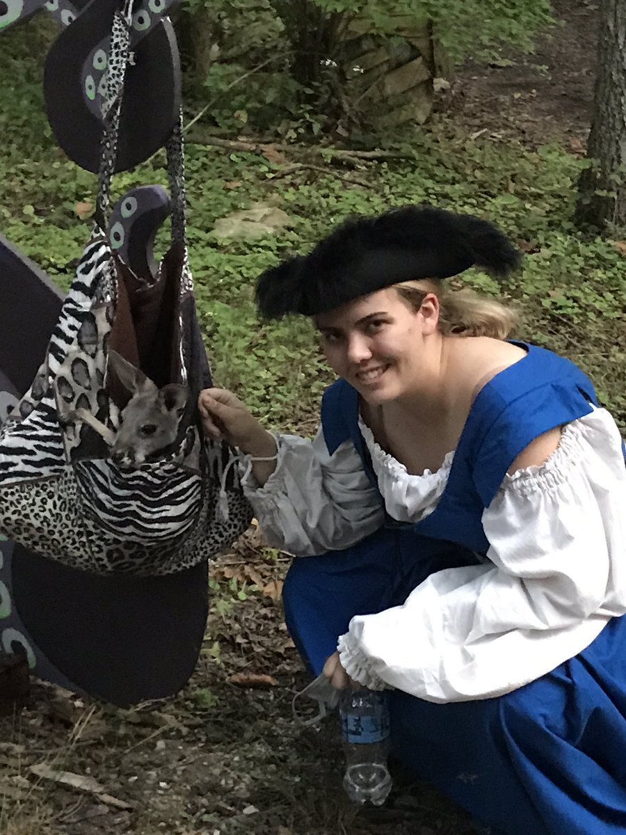 Captain Tala and Tyson the Kangaroo