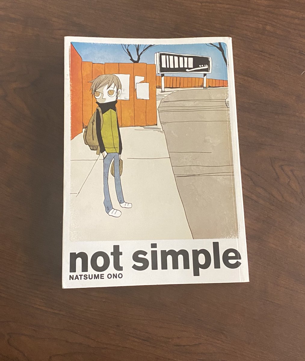bizarre5011's tweet image. Just finished Not Simple by Natsume Ono &amp;amp; loved it yet hated it all at the same time. Definitely a hard read yet super relatable. Not sure if that’s a good thing haha 5 stars! Thank you so much @BreadkneeWheat for getting this for me!  #notsimple #NatsumeOno