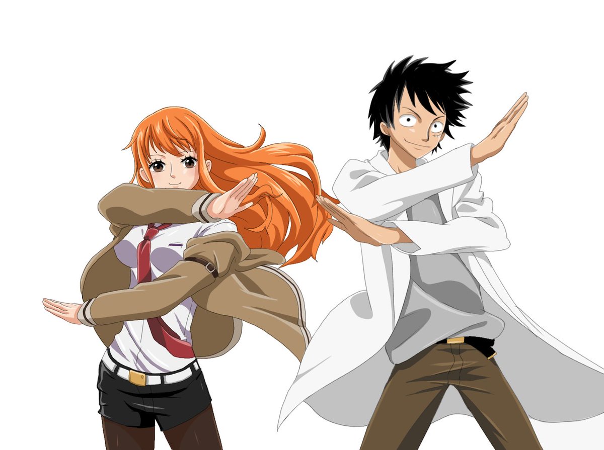 One Piece X Steins Gate Onepiece Nami ツイレポ