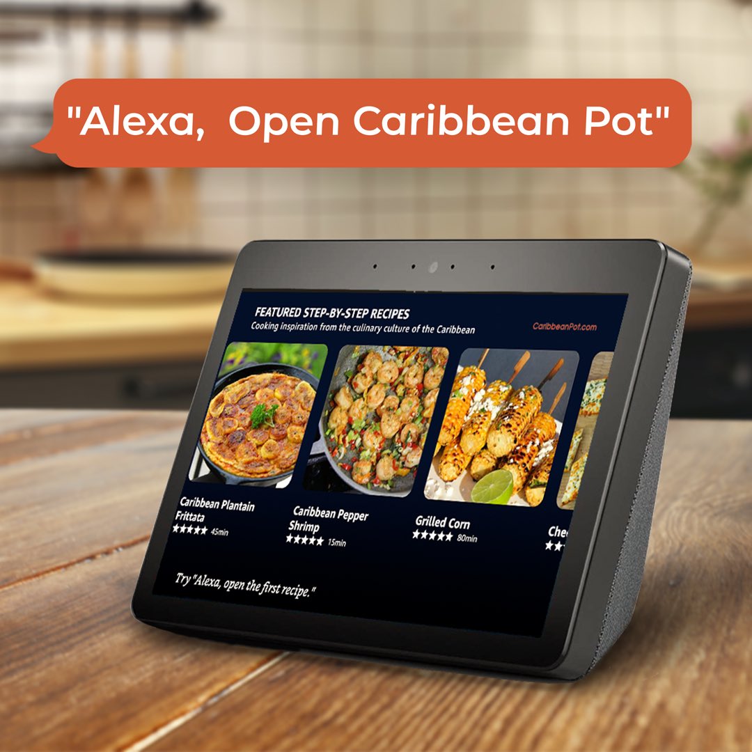 Obzokee's tweet photo. Real proud to be the first out of the Caribbean to be on the Amazon Platform. Much luv to my partner @SideChefApp and all of you who’ve supported me over the years. Please share. https://t.co/cXysLQmzTr https://t.co/7wNpmV8Eex