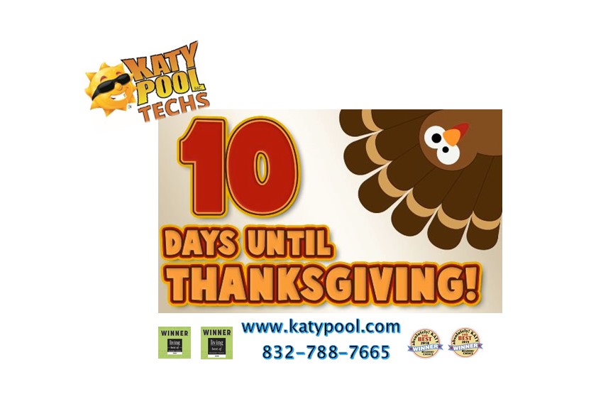 The holidays are almost here. To help you prepare check out our decor ideas on pinterest. pinterest.com/katyp.../thank…
Of course don't forget to call us to get your pool looking great for the BIG day!
832-788-7665. #gokaty
katypool.com
