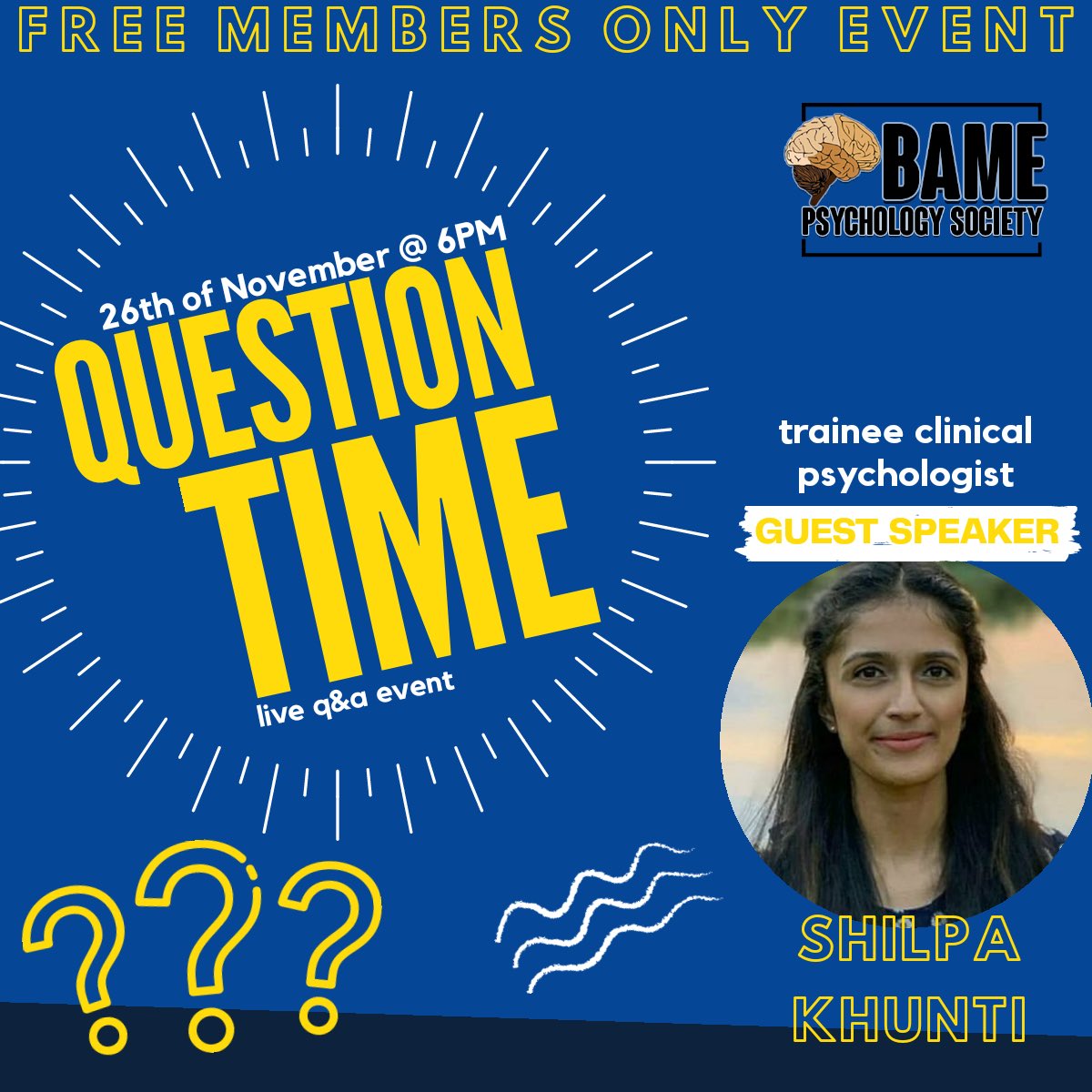NTU_BAMEPsych's tweet photo. We’re hosting our first question time events next week on the 23rd and the 26th! We’ve invited @sarahatayero &amp; @shilpakhunti to discuss their journey so far as well as answer any questions you guys may have. https://t.co/D6oJoQwSWY