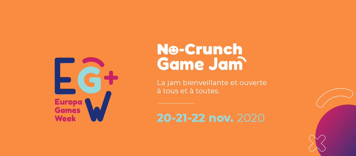 wig_fr's tweet image. Une Game Jam bienveillante, inclusive et sans crunch ? @StrasbourgGames l&apos;a fait ! 🙌

Vous n&apos;avez plus que deux jours pour valider la charte de bonne conduite et vous inscrire dans l&apos;une des 4 catégories (programmation, graphisme, son &amp;amp; game design) : weezevent.com/no-crunch-game…