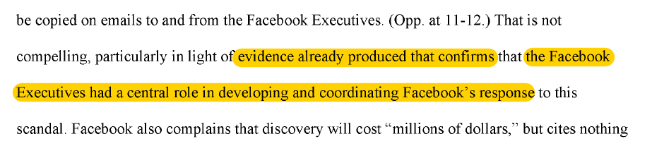 Flagging this as this discovery and possible deposition may very well produce evidence Mark Zuckerberg gave false testimony to this same Senate Judiciary in 2018. There is other testimony under oath and evidence which certainly leads one to believe he did.  @AGKarlRacine