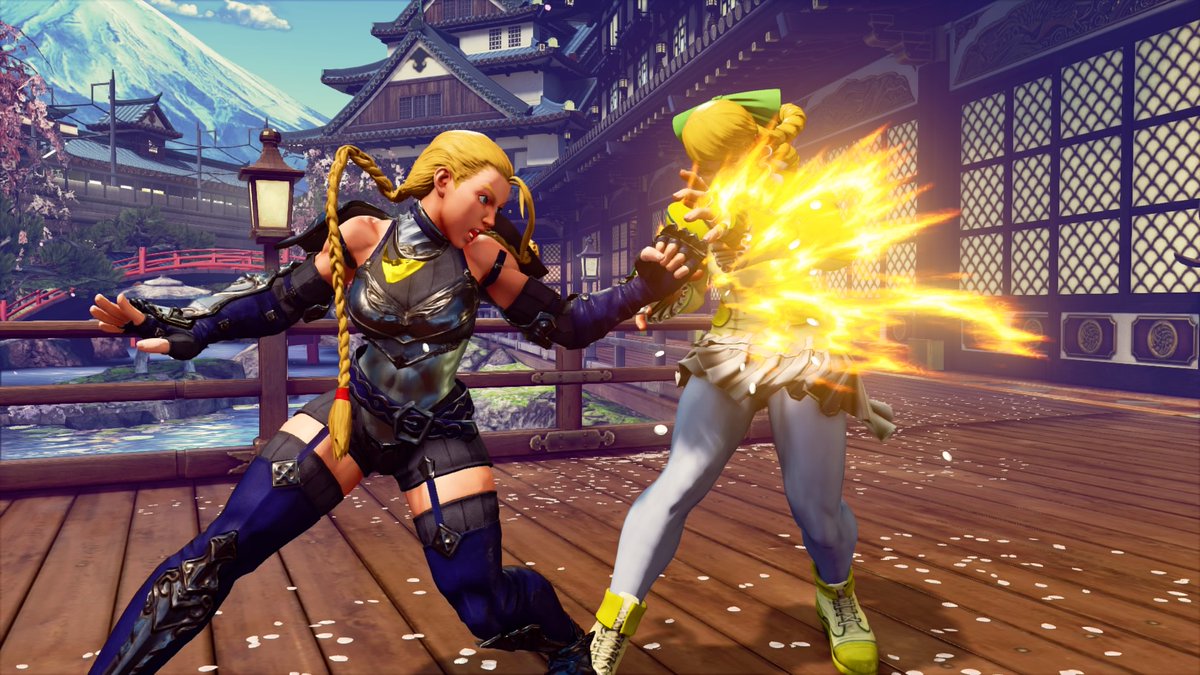 StreetFighter's tweet image. Turn Cammy's "Spiral Arrows" into "Sliding Arrows" with this Blair crossover costume from FIGHTING EX LAYER! 

Earn this costume in Extra Battle starting Nov 17!