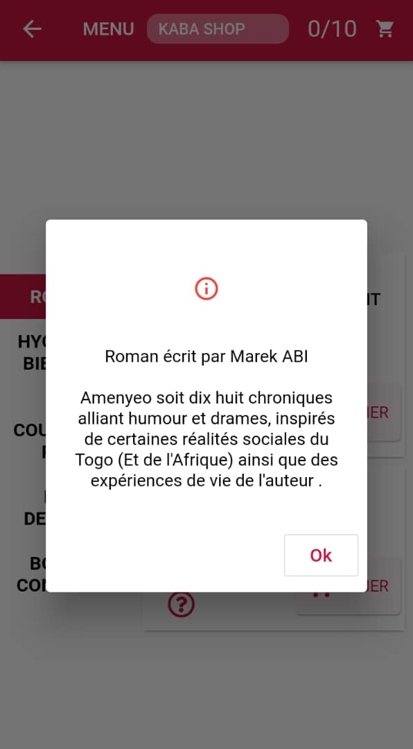 kabadelivery's tweet photo. L'Oeuvre "AMENYEO" de @mareklloyd est sur l'application #Kaba. Commandez directement en ligne et faites-vous livrer. Fรฉlicitations une fois encore @mareklloyd pour cette magnifique oeuvre qu'il vous faut ABSOLUMENT. Alors, #Amenyo! On commande? Vous ne serez pas dรฉรงus ๐๐โบ https://t.co/2snsOro95F