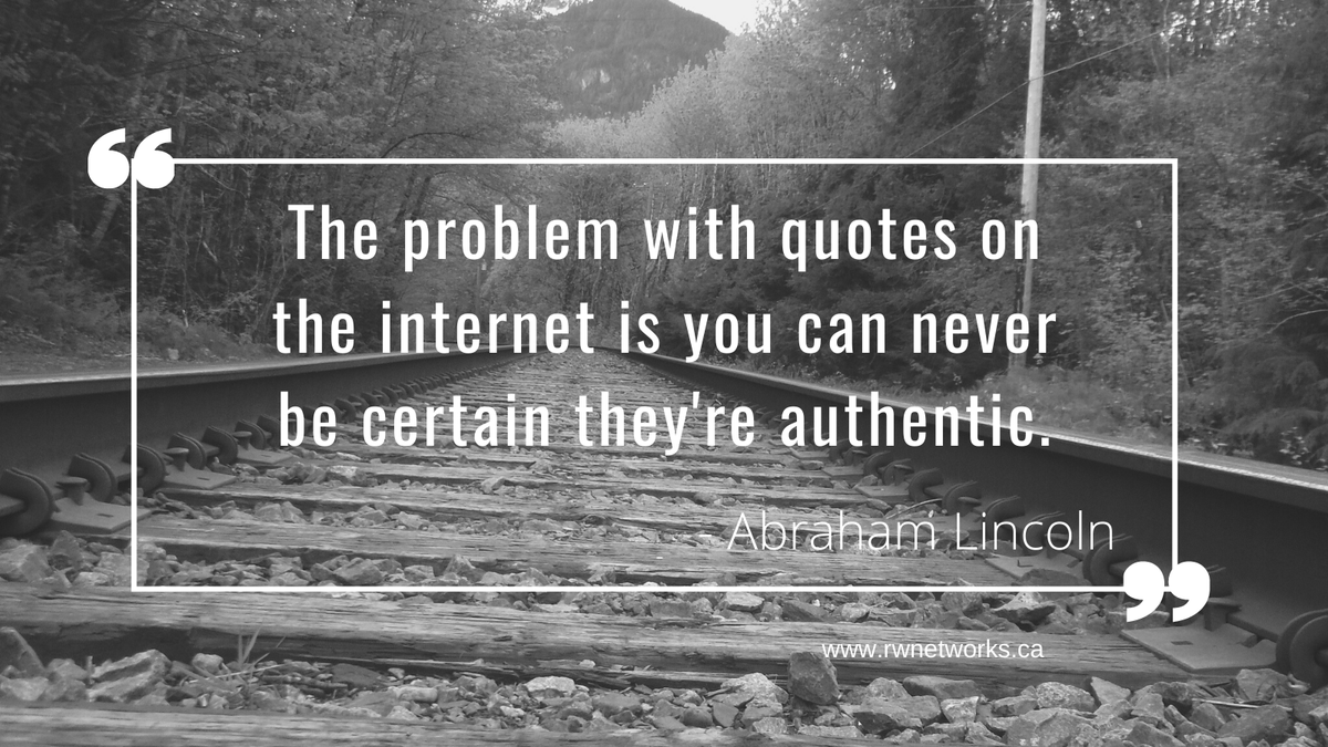 rwnetworks's tweet photo. Don't believe everything you read!
#MondayMood #FakeNews #WeFixComputers https://t.co/9xILs87Bnv