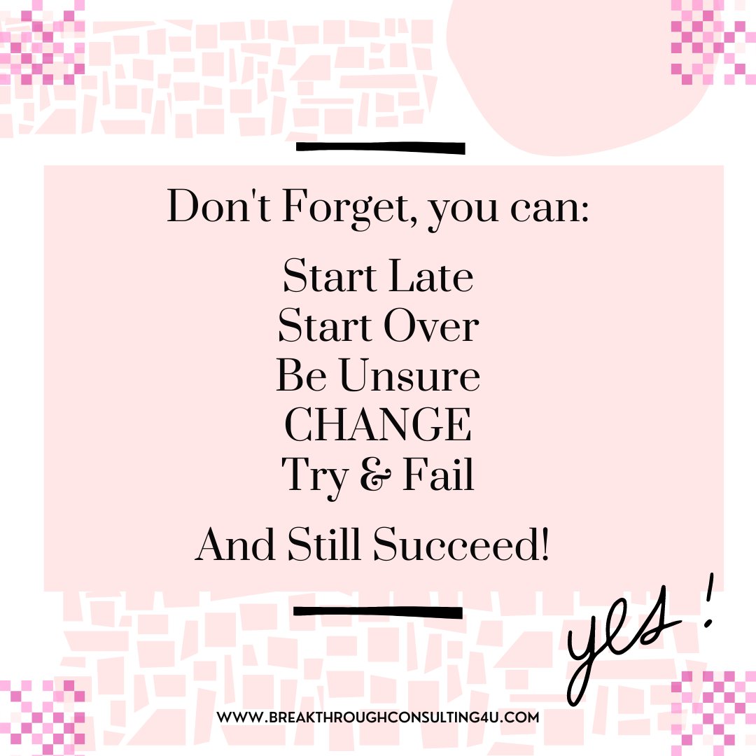 BreakthroughC13's tweet photo. Remember, you are never too old to set another goal or dream another dream.  So just go for it.  Happy Monday y’all!  Let’s get it 💕 
#mondaymotivation #dreams #goals #consulting #businesstips #smallbusinessowner  #blackowned #startup #futureceo https://t.co/l69yNfQWVI