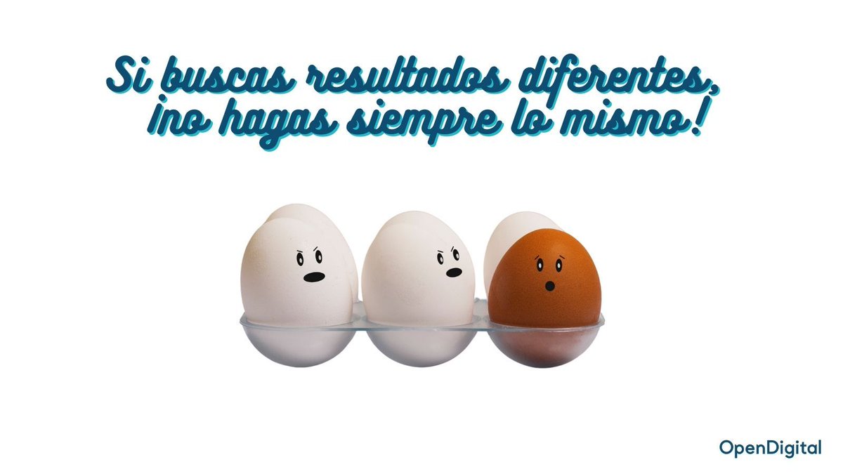 OpenDigitales's tweet photo. Lo que estás haciendo es lo que ha ocasionado los resultados que obtienes, para que los resultados cambien solo tienes que cambiar lo que estás haciendo🤗 

💙 #MondayMotivation #OpenDigital #MarketingDigital https://t.co/kVIBDllsPP