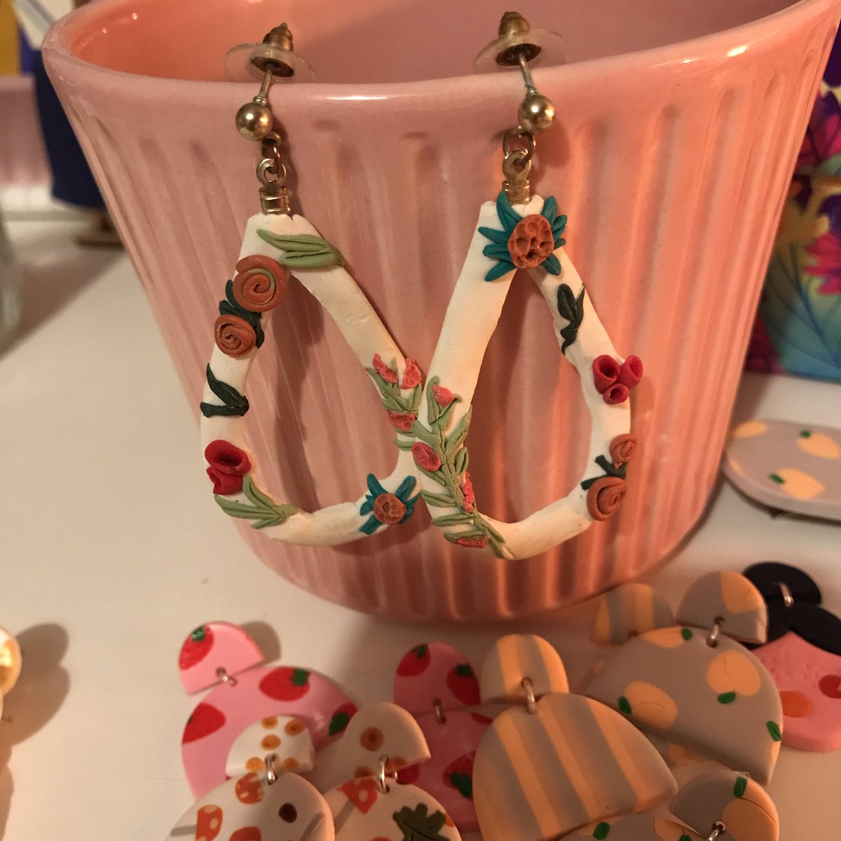 These dangles got me through my first public poetry reading! Velvet Orange Designs is an amazing brand, Aliza is absolutely lovely & so kind. I’ve followed her brand since the start and watching her grow has been amazing, her stock is gorj!  http://velvetorangedesigns.etsy.com 