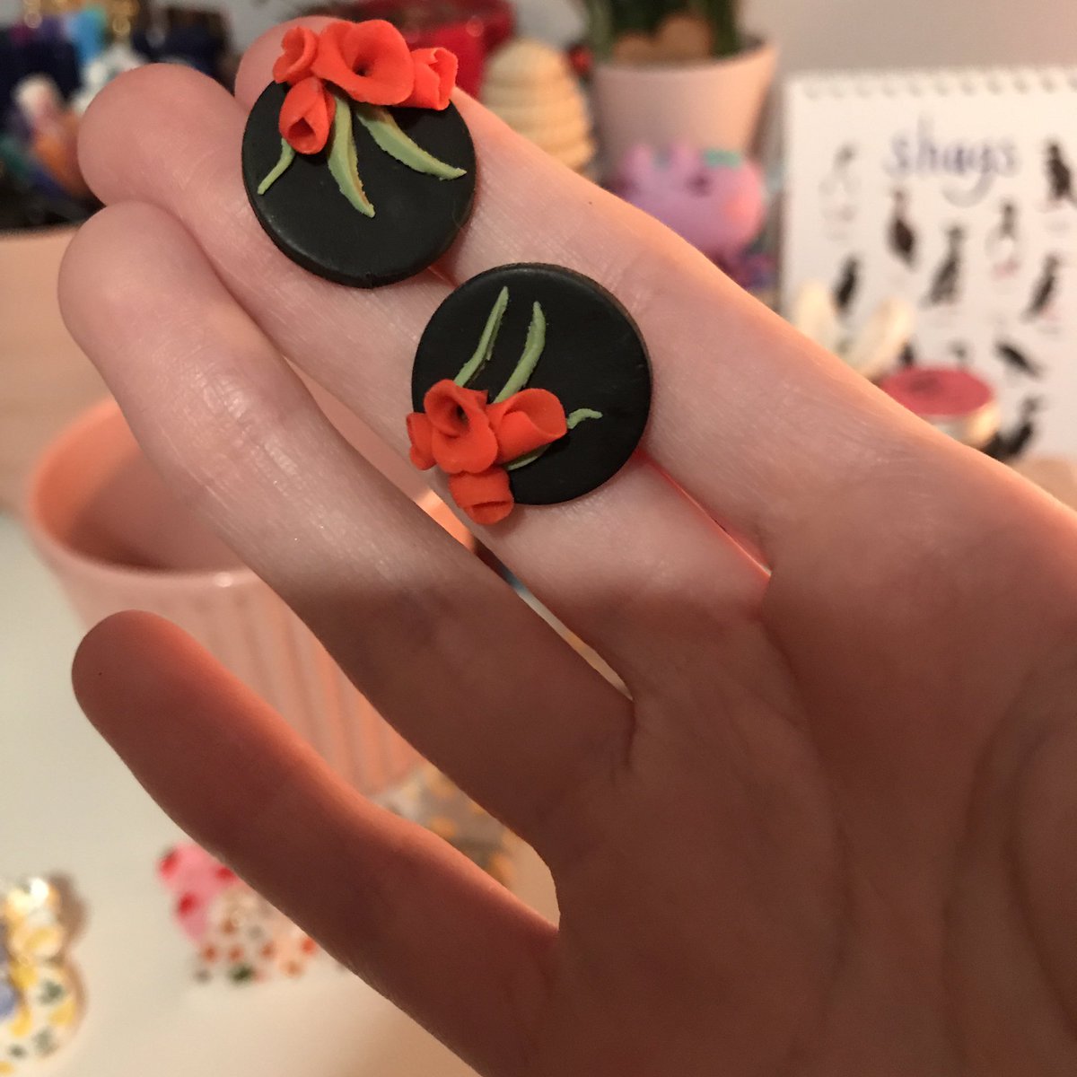 These dangles got me through my first public poetry reading! Velvet Orange Designs is an amazing brand, Aliza is absolutely lovely & so kind. I’ve followed her brand since the start and watching her grow has been amazing, her stock is gorj!  http://velvetorangedesigns.etsy.com 