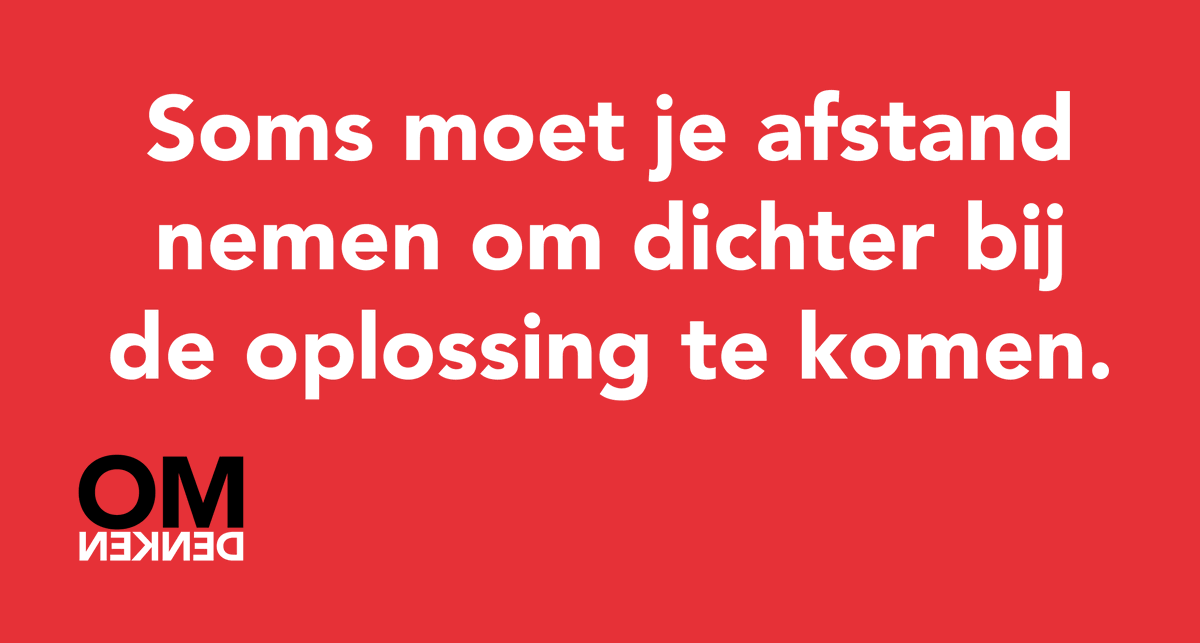 Omdenken's tweet photo. We gooien 'm er nog maar eens in lieve mensen. Houd vol! https://t.co/L3bpaYbAsg