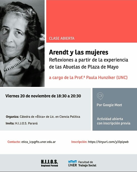 Les invitamos a participar. Este viernes a las 18:30.
