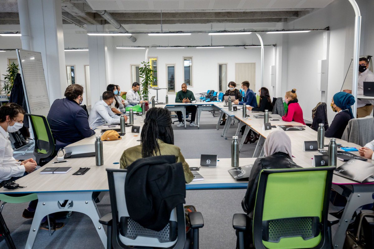 LesDetermines's tweet photo. #Roubaix ouvre le bal pour cette semaine spéciale ! #GEW2020
Une nouvelle #promo de #DTR soutenue par #OctaveKlaba à travers #JezbyVentures a démarré ce matin.
Bienvenue à la #promo19 dans cette nouvelle aventure entrepreneurial !
@olesovhcom https://t.co/xwLkkLZXAe