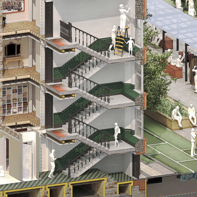 Glasgow’s iconic tenements are a central pillar of the city’s landscape. A retrofitting revolution to create net-zero, decent homes for all can create good local jobs in rooted supply chains, tackle fuel poverty, and create shared spaces for communities.  https://bit.ly/2ILtpOI&nbsp;