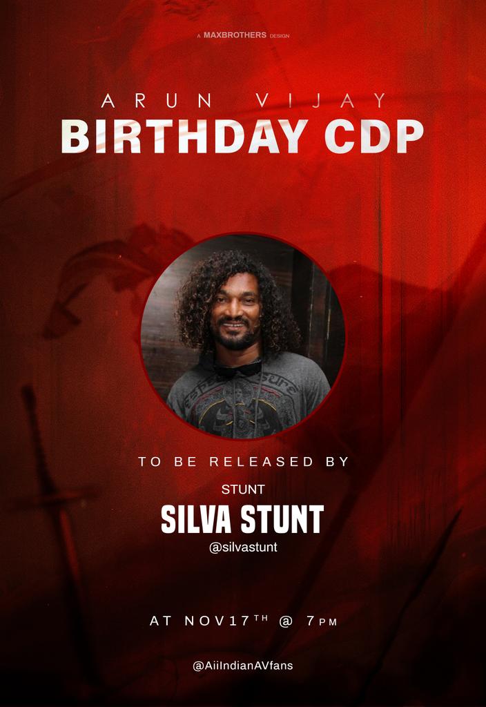 ShaswathR's tweet photo. Here's our CELEBRITY LIST👇
@SamCSmusic @silvastunt

We would like to show our heartfelt gratitude to the Celebrities who are part of AV BIRTHDAY CELEBRATION. 
Thankful for acknowledging @arunvijayno1 's wonderfully entertaining career of 25 YEARS🌟. https://t.co/1W7PyfXEUa