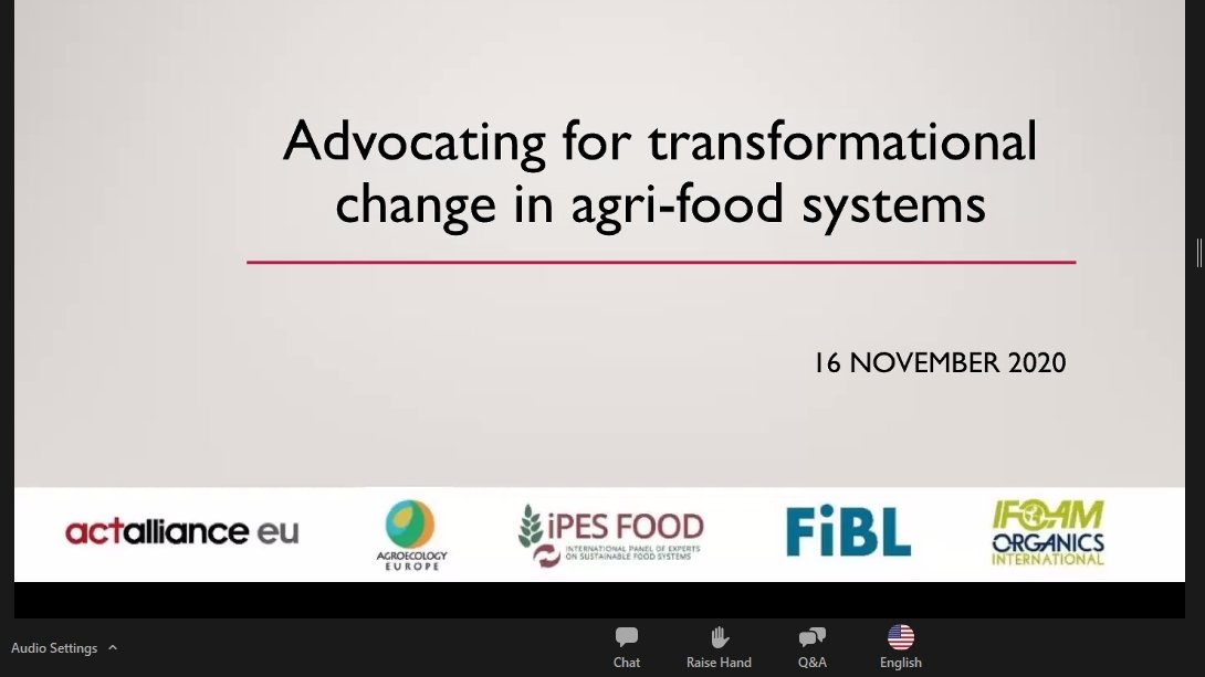 ProjectUniseco's tweet image. .@EU_H2020 #ProjectUniseco participant Adrian Müller @fiblorg is also panellist at the💻 webinar🌱“Advocating for transformational change for agri-food systems”.🐞 
Join us here : ➡️bit.ly/3egOnjW. 
Also read #ProjectUniseco case studies👉bit.ly/2HtbtIm