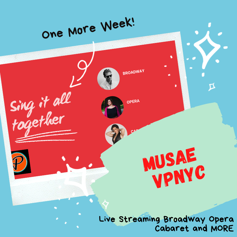 NYC_VP's tweet photo. One Week to Catch the show!🎶🎶🎶 - https://t.co/0FcCS2NDRc https://t.co/8HzGCtPoeb