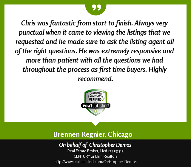 chrisdemosgroup's tweet image. With passion, integrity and experience you have testimonials like this realsatisfied.com/Christopher-De… via @realsatisfied