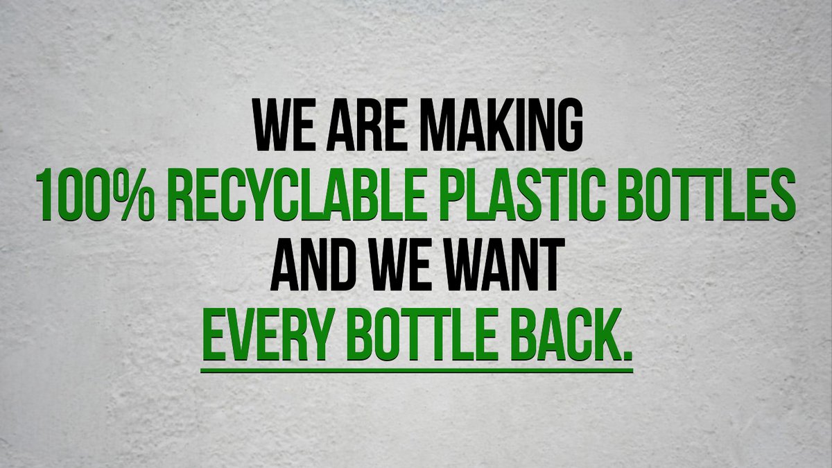 AmeriBev's tweet photo. America's beverage companies are carefully designing their plastic bottles to be 100% recyclable - even the caps! When we get our plastic bottles back, they can be turned into new bottles, or other consumer goods such as coats, shoes and furniture. #AmericaRecyclesWeek https://t.co/HVowaAIfWb