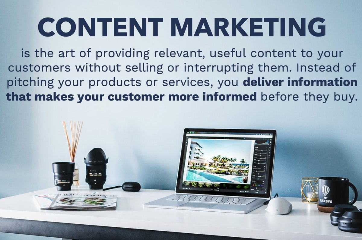 Content Marketing is more than just doing a handful of webinars per year. It takes a Strategy. #DSatHome